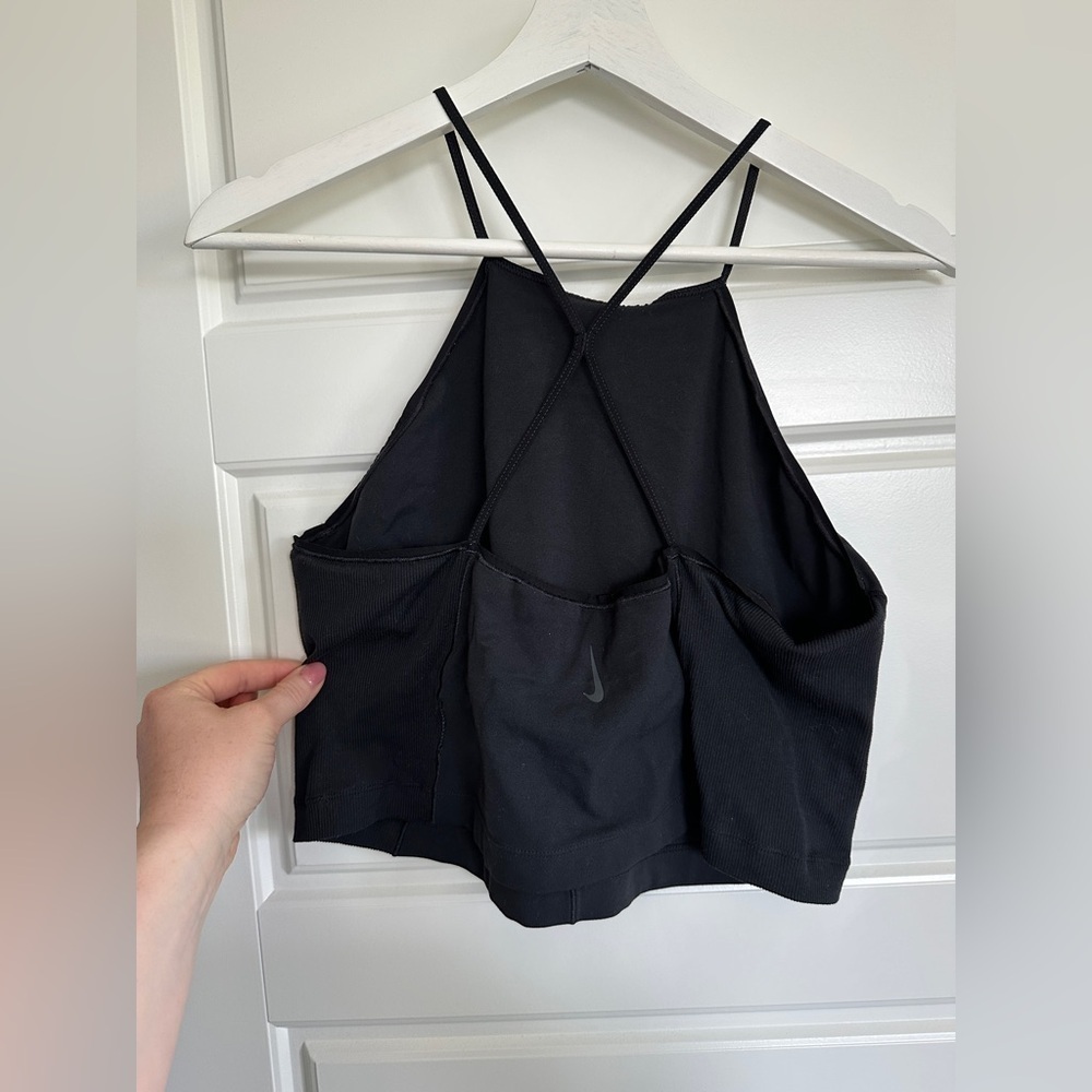 Nike Black Dri-FIT Strappy Top